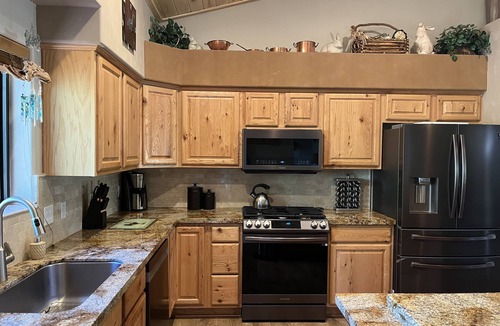 Torreon Cabin | Torreon, Air Condition, Great Rm, 3 Decks, Wooded 1/2 Acre, Fenced Area For Dog!