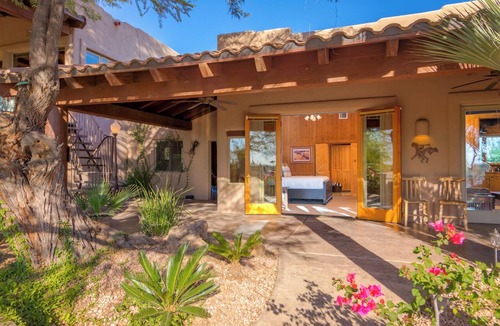 Pinnacle Peak Apartment | Troon Ranch Cabin with Heated Pool and Tub