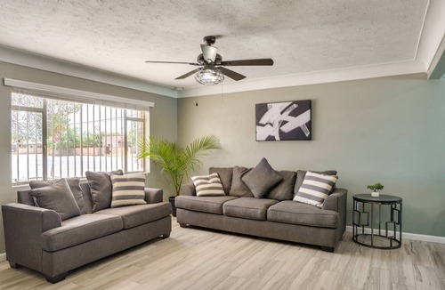 Campus Farm House | Tucson Vacation Rental: Private Pool & Fire Pit!