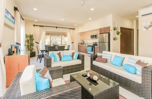 Zama Condo | Tulum Condo | Pool | Balcony | Near Shops & Beach