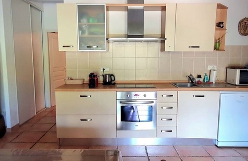 Saint-Florent Apartment | Vast F2 charm sandy beach end 100m private terraces flower garden
