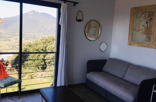 Viggianello Apartment | Very nice studio overlooking the Gulf of Valinco