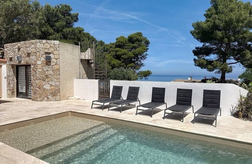 Monticello Villa | Very nice villa with sea view, walking distance to the beach, swimming pool