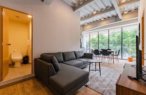 Zona Rosa Apartment | VH Roma Nte | Nice apt | balcón + rooftop | 162