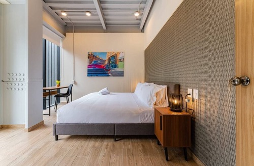 Zona Rosa Apartment | VH Roma Nte | Nice apt | balcón + rooftop | 162
