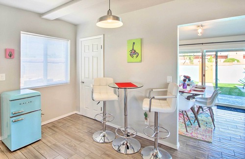 South Harrison House | Vibrant, Colorful Tucson Abode w/Pool & Hot Tub