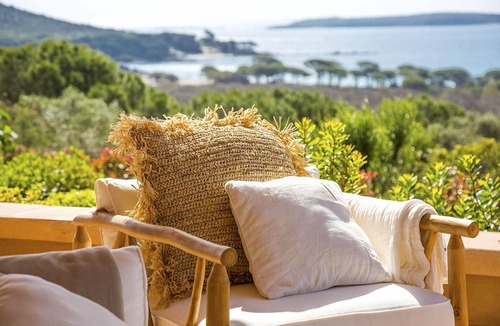 Hameau de Palombaggia Villa | Villa 8 people panoramic view of Palombaggia Beaches. Sea access on foot.