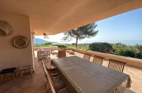Hameau de Palombaggia Villa | Villa 8 people panoramic view of Palombaggia Beaches. Sea access on foot.