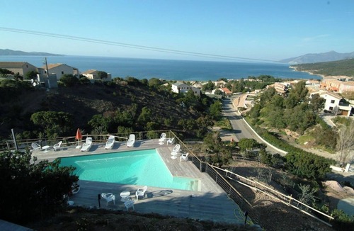 Saint-Florent Villa | Villa a casa di san filippu, seaside panoramic view