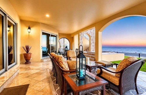 Puerto Penasco Villa | Villa Dos Sirenas Luxury Oceanfront Villa 5BR + Private Casita Sleeps 14