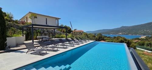 Propriano Villa | Villa Haut Standing Stella Di Mare vue panoramique