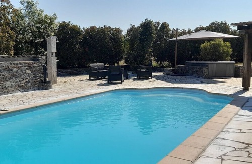 Linguizzetta Villa | Villa l'Alivu: terrace and pool