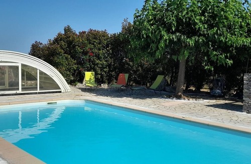 Linguizzetta Villa | Villa l'Alivu: terrace and pool