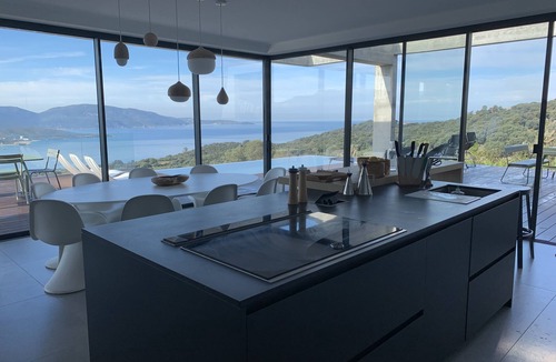 Olmeto Villa | Villa Lourada architect house, swimming pool, spa 1.5 km from beautiful beaches