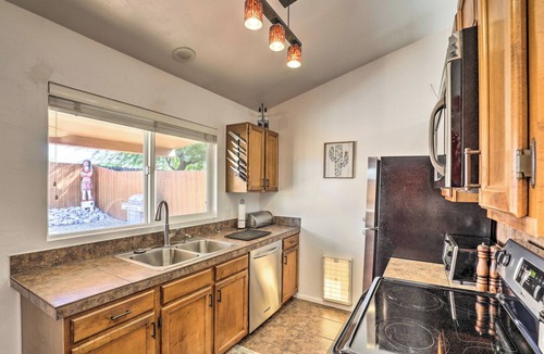 Coyote Corridor House | Yard + Fire Pit: Quiet East Tucson Escape