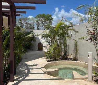 Tulum Apartment | Your Ideal Retreat GF Oasis with Pool Access for 3