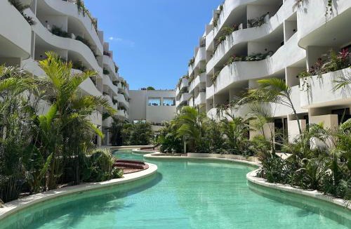 Tulum Apartment | Your Ideal Retreat GF Oasis with Pool Access for 3