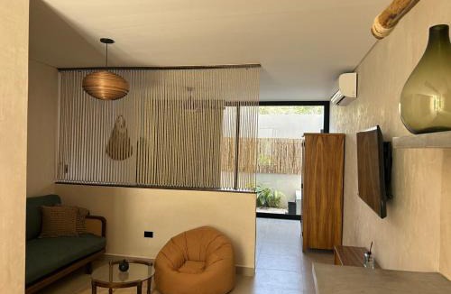 Tulum Apartment | Your Ideal Retreat GF Oasis with Pool Access for 3