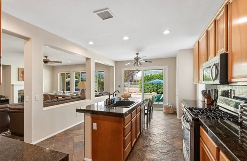 Indio Villa | Your Own Private Desert Resort: Pool, Spa, Pool Table & Fairway Views!