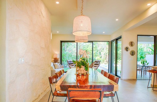 Puerto Aventuras Villa | Zen inspirated villa in jungle setting with AC, internet and pool!