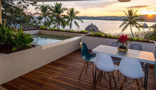 2 Bedroom Beachfront Residence + Panoramic Views