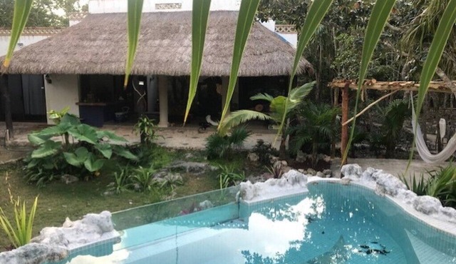 2 bedroom cabin in ecological development Cancun