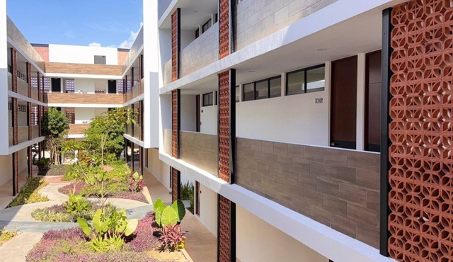 2BR Gated : North Merida : Pool : Near Progreso