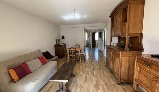50m from resort center, 3rd floor, balcony, tv, 55m², Pra Loup