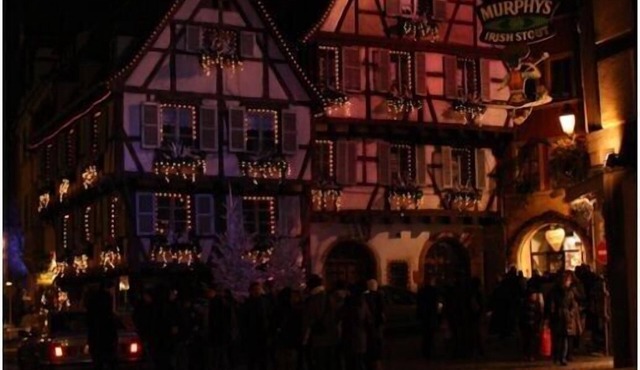 A quiet Colmar free easy parking area, 8 mins walk gareTGV