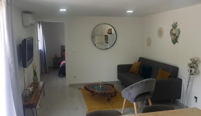 Appartement 2 chambres 5 minutes de la rivière et 10 de la plage