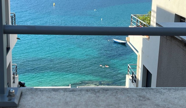 Appart - 2 bdrms - sea view - elevator - parking