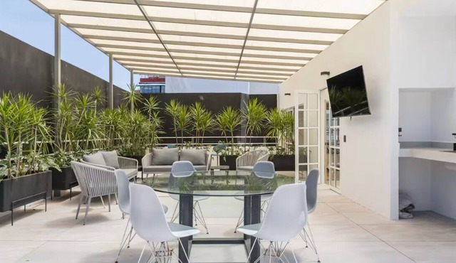 Art Déco Condesa II Stylish and quiet with rooftop