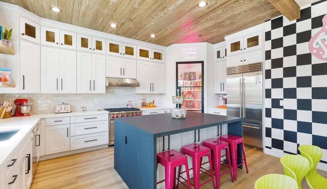 Barbie Dream House with Hot Tub & Fire Pit