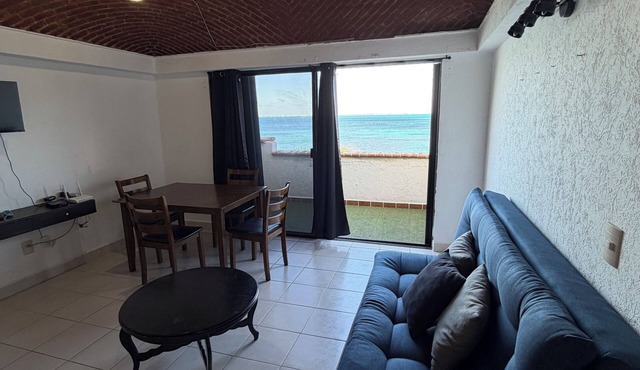 Beachfront apartment
