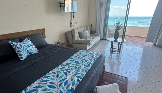 Beachfront apartment