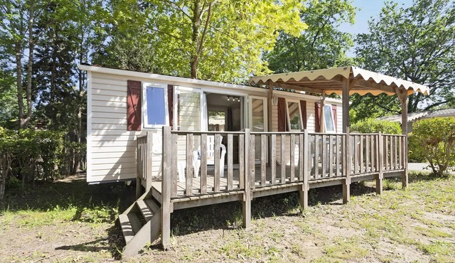 Camping Marina d'Erba Rossa * - Classic 3-room mobile home 4 adults + 2 children