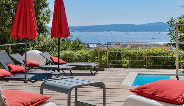 CENTRAL VILLA with PANORAMIC SEA VIEWS - SAINTE-MAXIME - SLEEPS 14 !