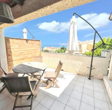 Charmant studio à Linguizzetta 23 m² avec terrasse privative