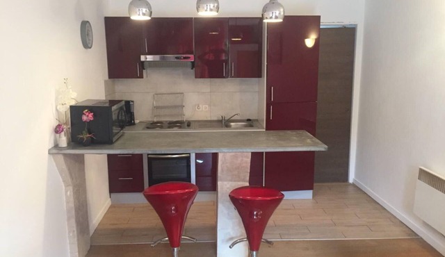 Charming apartment for 3P, 5 minutes' walk from the sea and village center