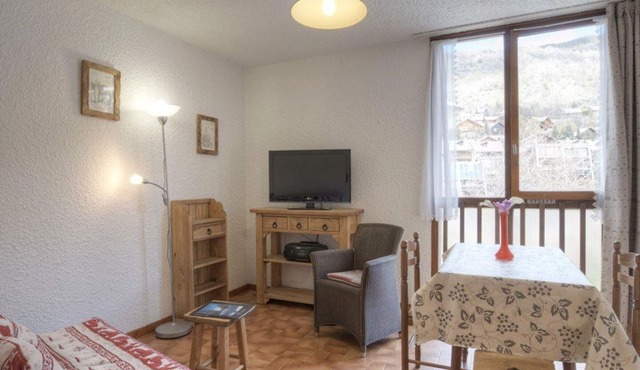 Charming Studio for 2 in Serre-Chevalier, Ski Storage & Parking