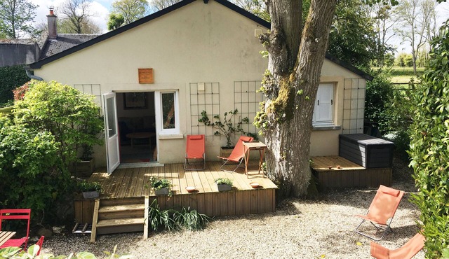 Circuit landing Chasse Spleen, house 4 pers + garden at the bottom of the property