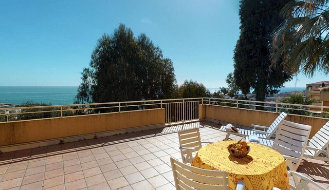 Cozy 2BR with terrace, pool, and garage