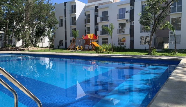 Departamento con 2 habitaciones con vista a la piscina by EITA