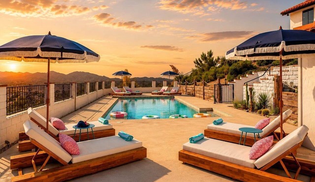 Desert Sunsets - Wellness Villa - Pool, Sauna, Spa