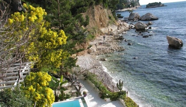 Direct Front Beach in Eze