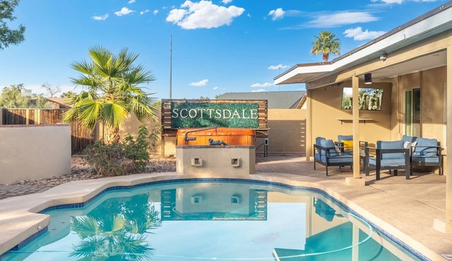 Epic Scottsdale Retreat: Pool, Hot Tub, Pool Table, Game Room & Golden Tee
