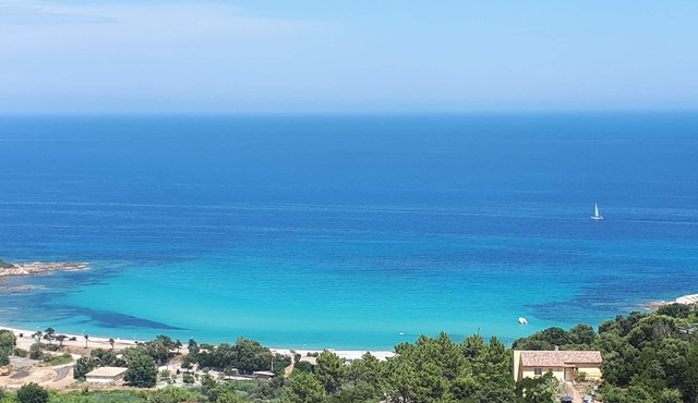 Exceptional sea view villa with pool