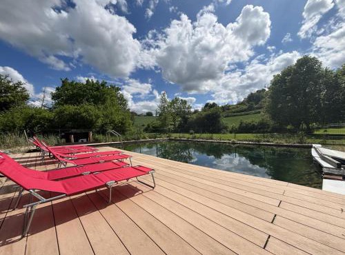 Gîte rustique, animaux & clim - 12 pers. - FR-1-489-637