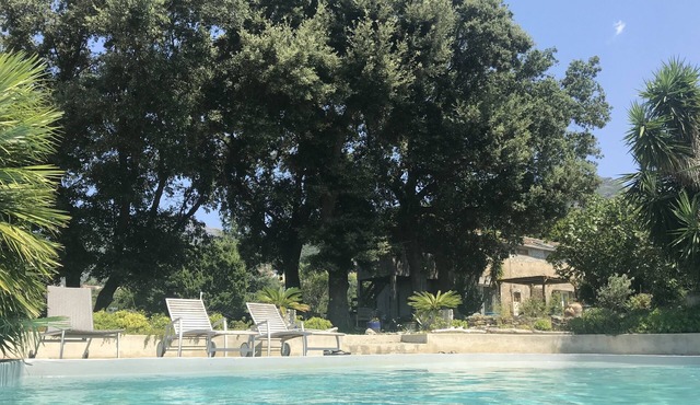 Gîte for 2 in St Florent Patrimonio with swimming pool, malocationencorse