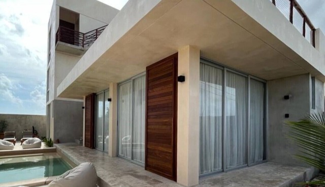 Hermosa villa con piscina en Chicxulub puerto